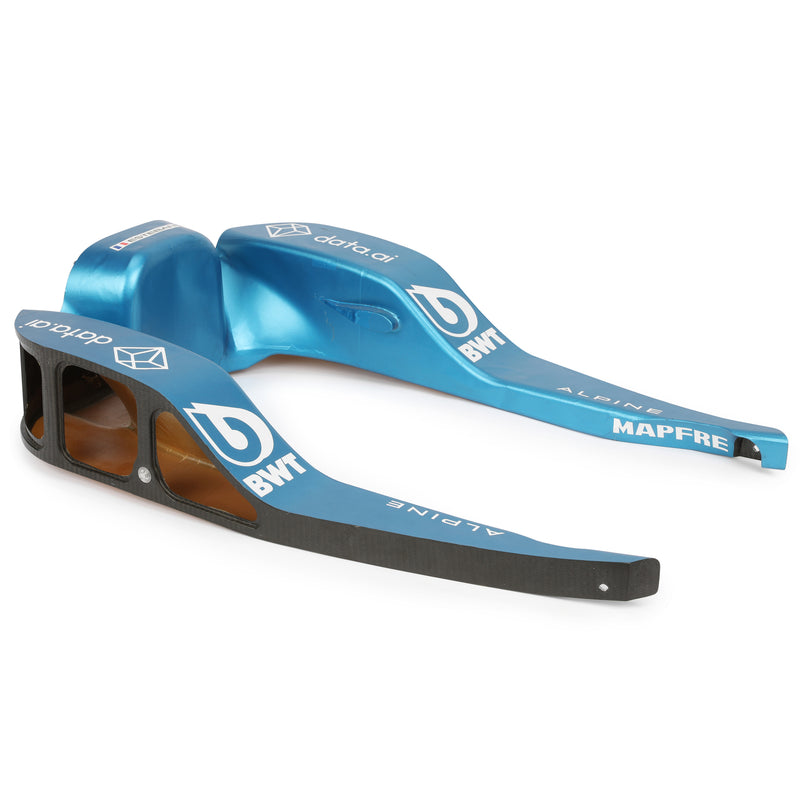 Esteban Ocon 2022 Alpine Headrest Assembly - Grand Prix Used