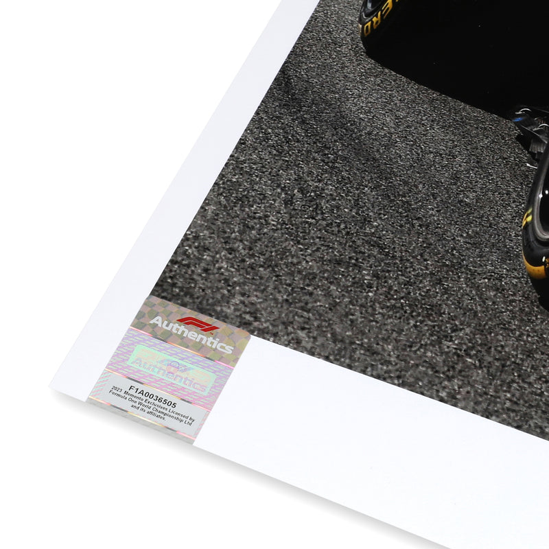 Esteban Ocon 2024 Signed Print – Miami GP