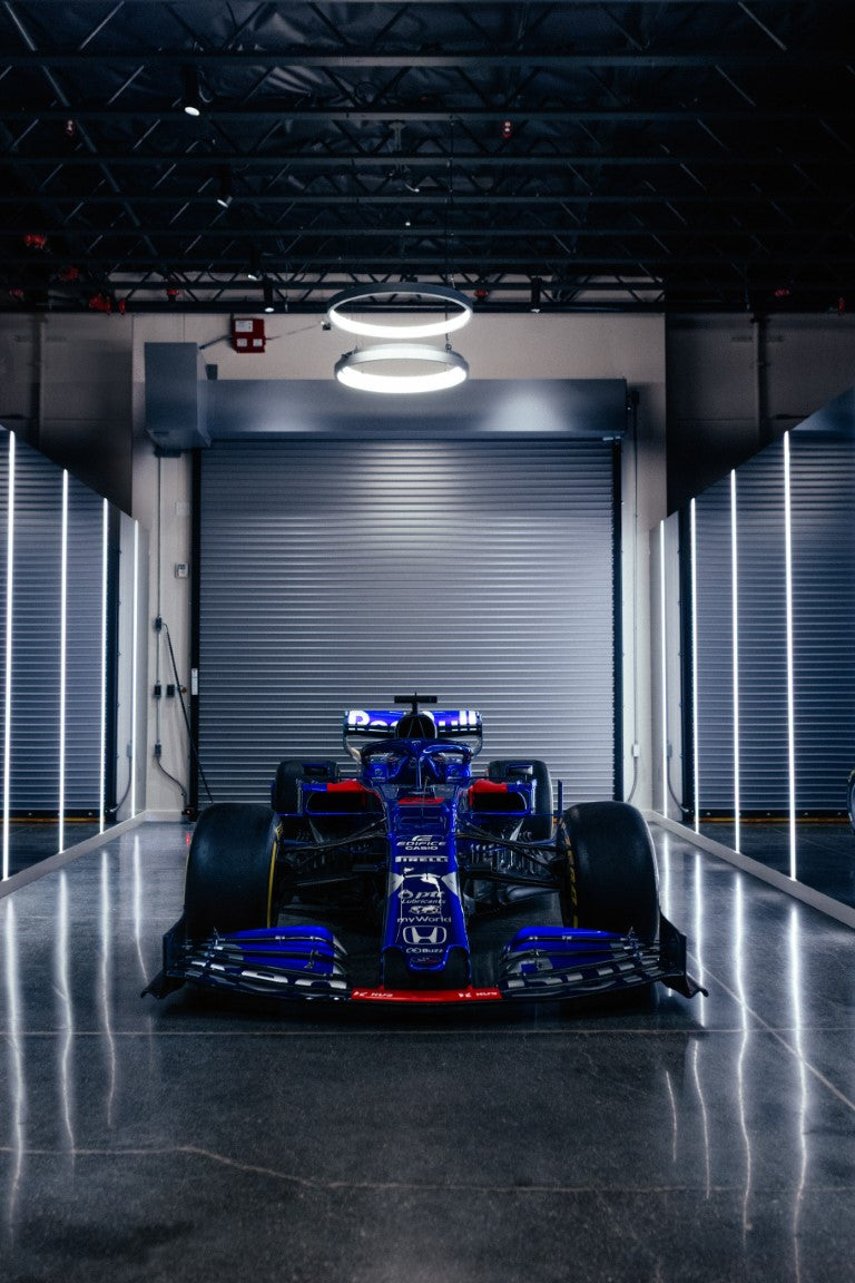 2019 Toro Rosso STR14-04 authentic rolling chassis with P2 finish, premium Formula 1 collector piece for display