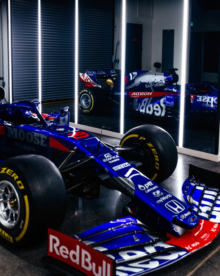 2019 Formula 1 Toro Rosso STR14-04 P2 finishing rolling chassis, premium motorsport memorabilia for collectors