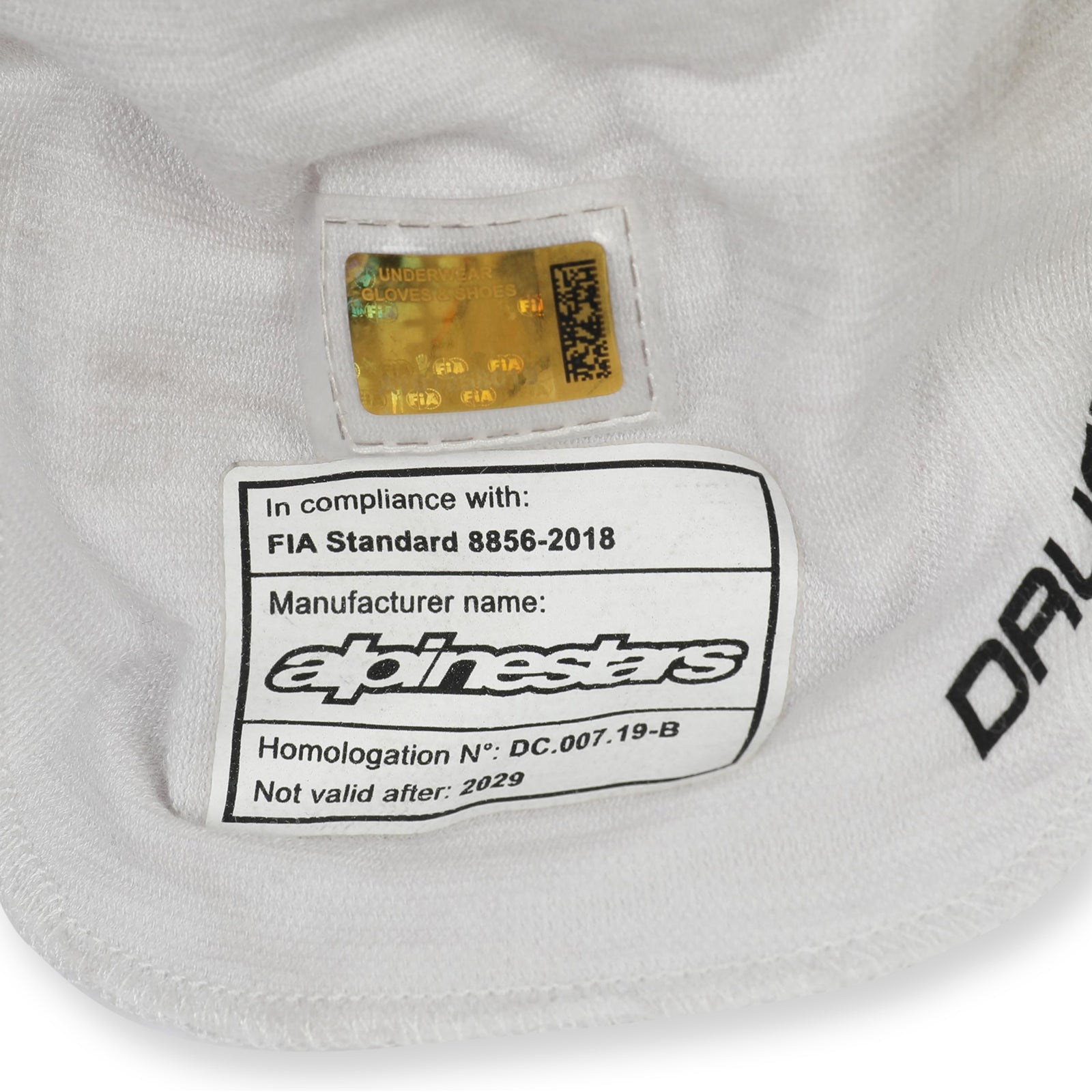 Felipe Drugovich 2022 Grand Prix Used Aston Martin Balaclava
