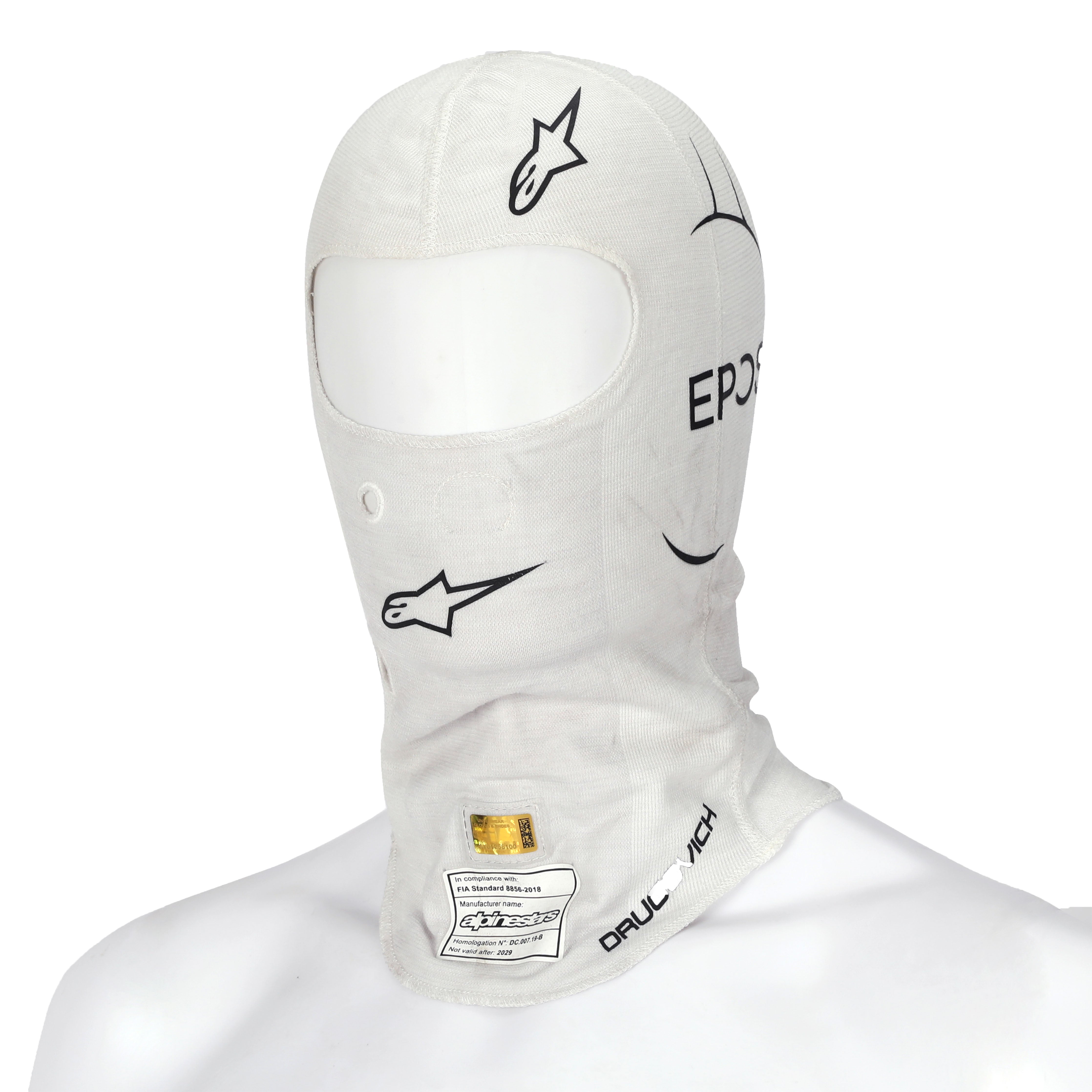 Felipe Drugovich 2023 Race Spec Aston Martin Balaclava