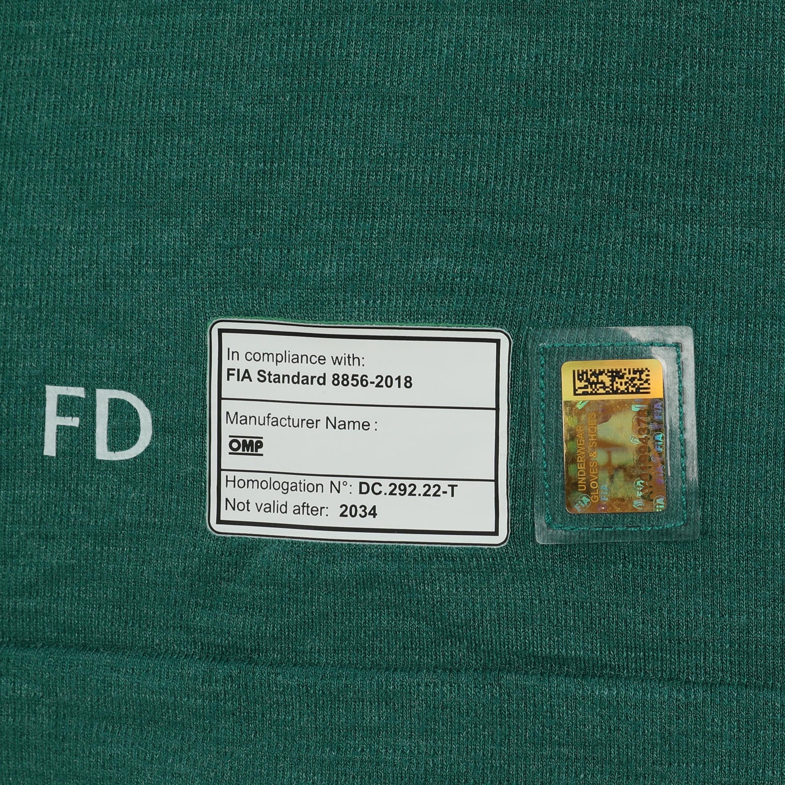 Felipe Drugovich 2024 Aston Martin Aramco Formula One Team Grand Prix Used Nomex