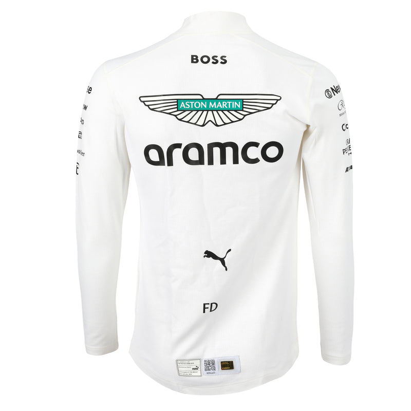 Aston Martin Aramco Formula One Team Felipe Drugovich 2025 race spec Nomex Brazil GP collector display