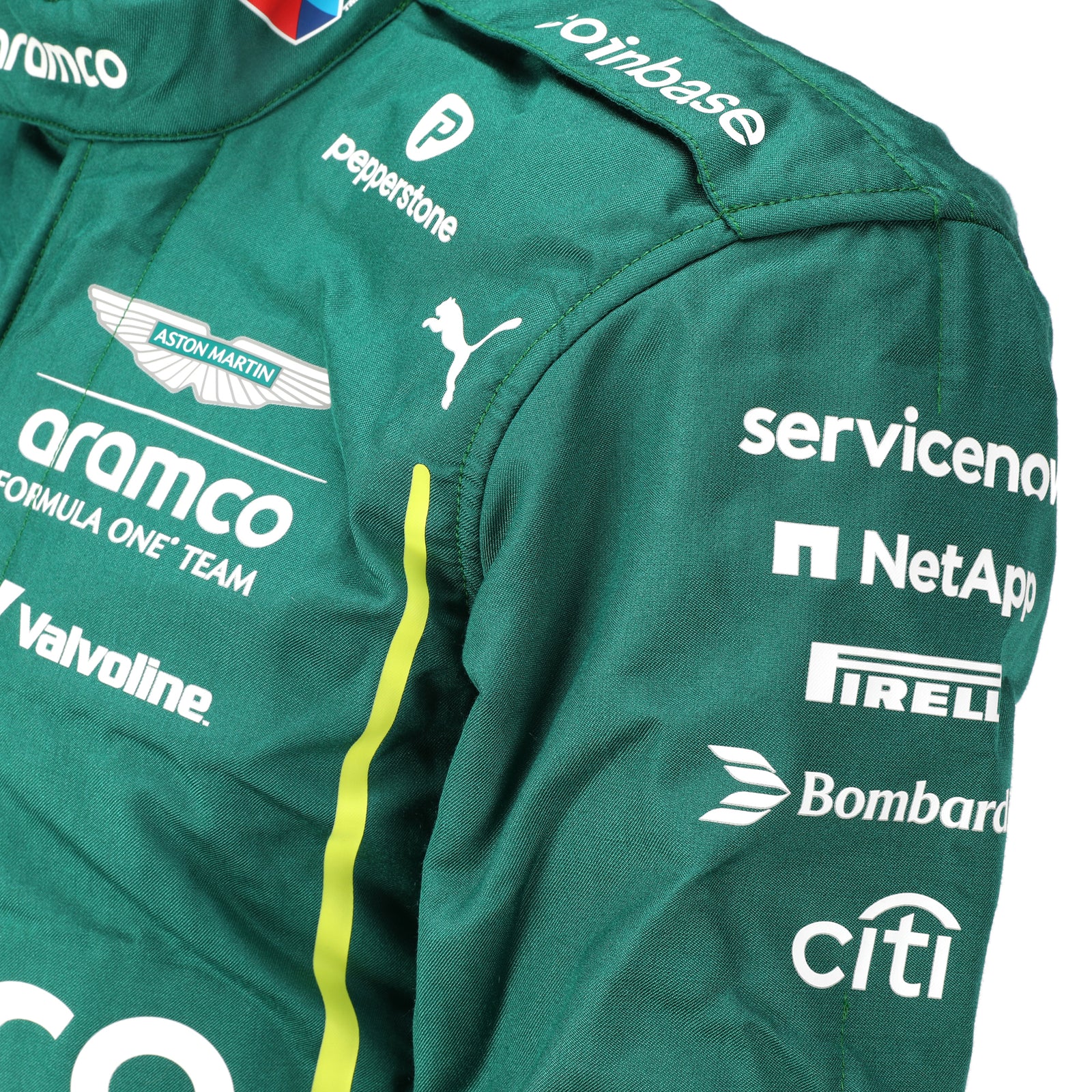 LOT 685 - Felipe Drugovich Unsigned 2025 Aston Martin Aramco Formula One Team Suit