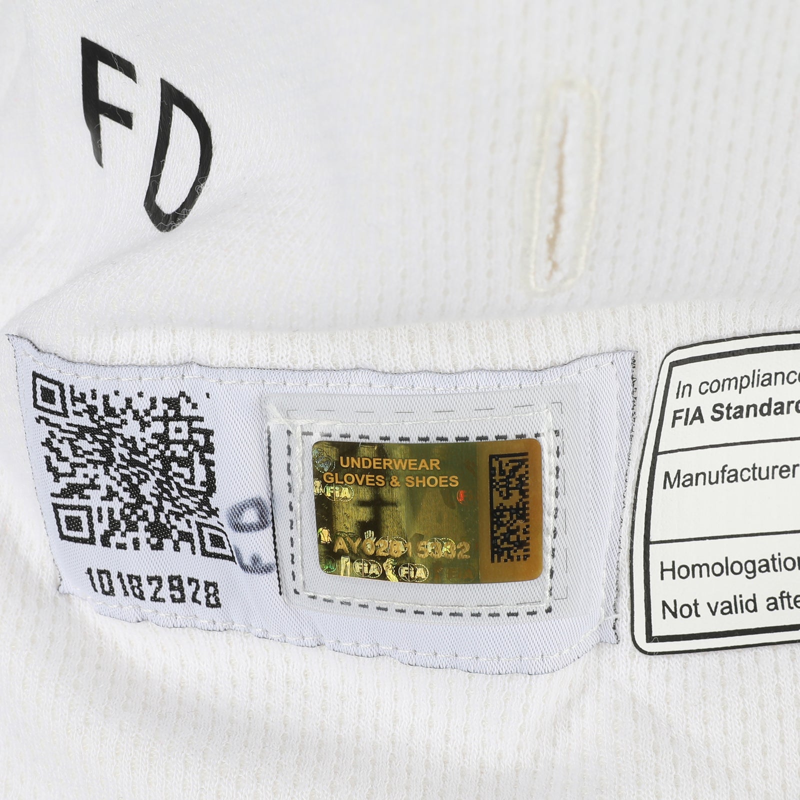 Auction LOT 093 - Felipe Drugovich 2025 Aston Martin Aramco F1® Team Race Spec Balaclava