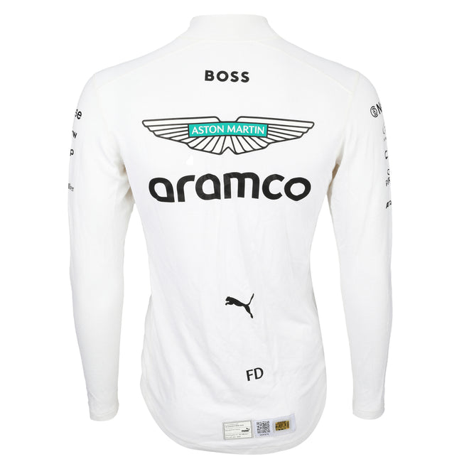 Auction LOT 085 - Felipe Drugovich 2025 Aston Martin Aramco F1® Team Grand Prix Used Nomex