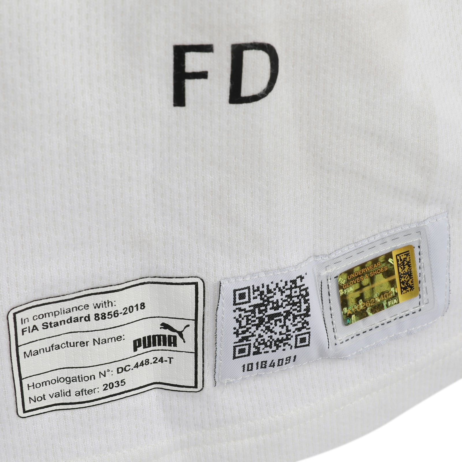 Auction LOT 086 - Felipe Drugovich 2025 Aston Martin Aramco F1® Team Grand Prix Used Nomex