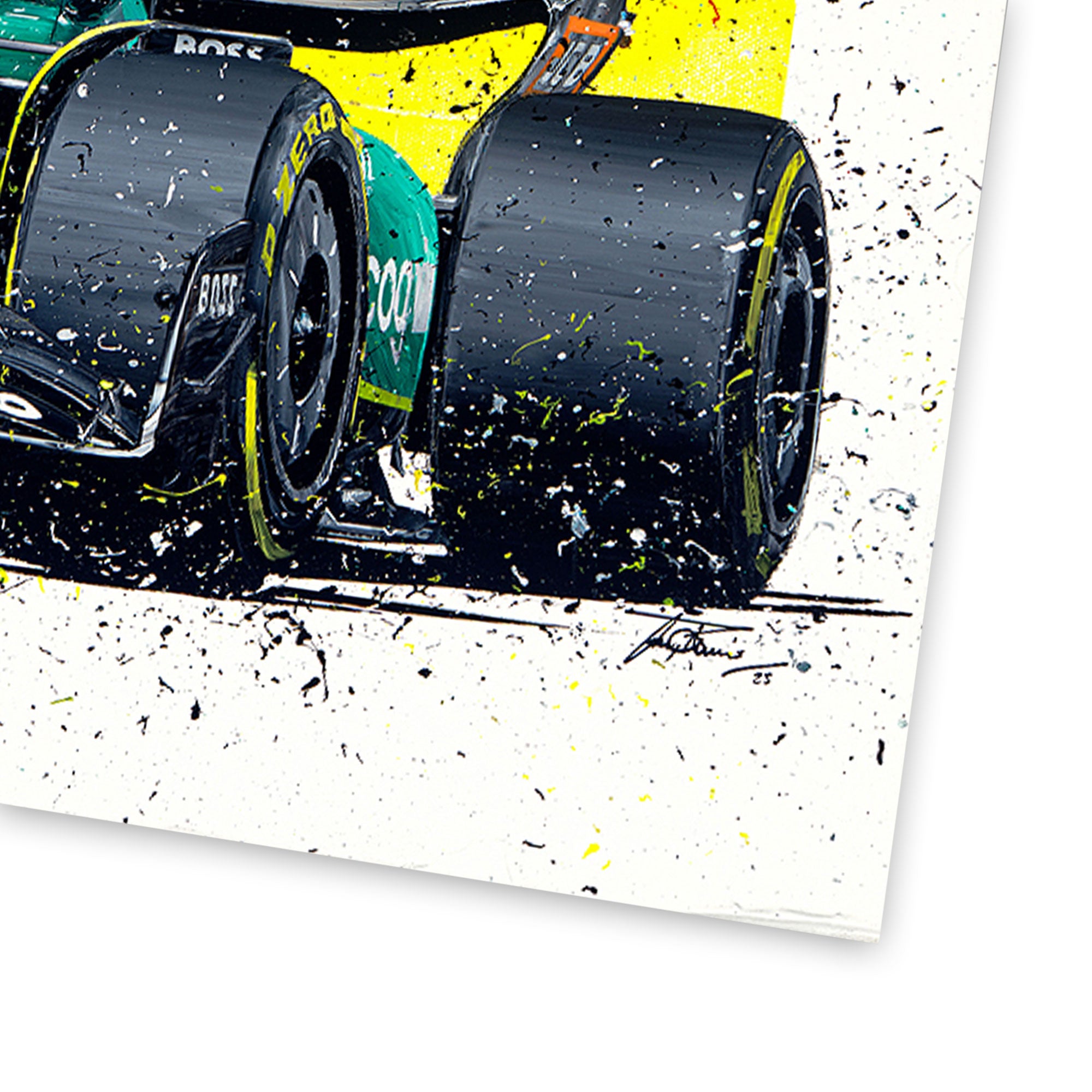 Fernando Alonso 2023 'Championship' Giclee Print – David Johnson