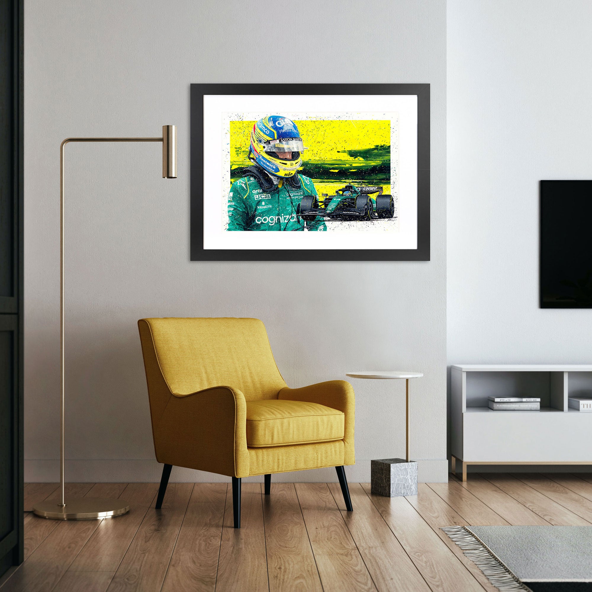 Fernando Alonso 2023 'Championship' Giclee Print – David Johnson