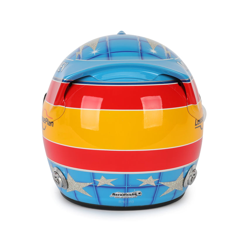 LOT 137 - Fernando Alonso 2003 Mild Seven Renault F1 Team Official Replica Helmet With Race-Used Visor
