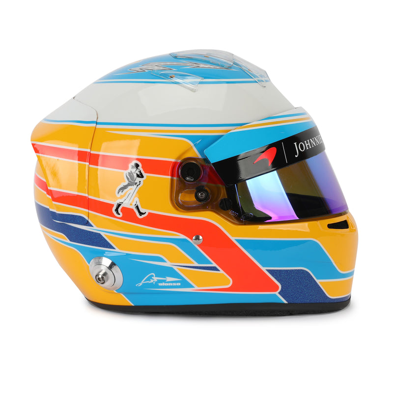 LOT 446 - Fernando Alonso 2017 Replica Helmet
