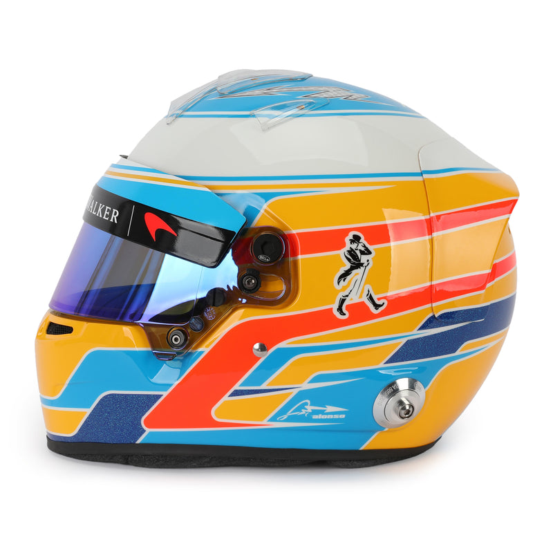 LOT 446 - Fernando Alonso 2017 Replica Helmet