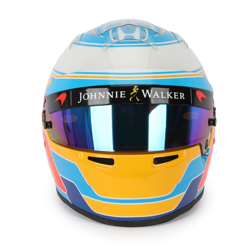LOT 446 - Fernando Alonso 2017 Replica Helmet
