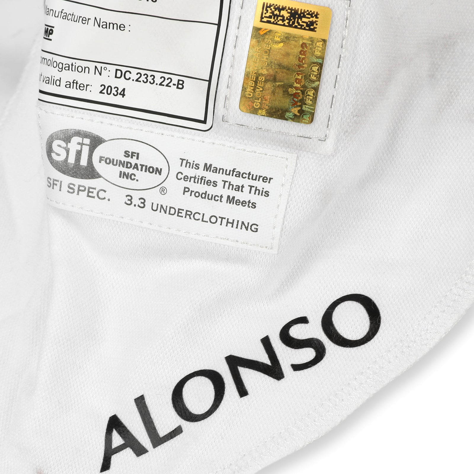 Season Launch LOT 172 - Fernando Alonso 2024 Aston Martin Aramco Formula One Team Balaclava – Grand Prix Used