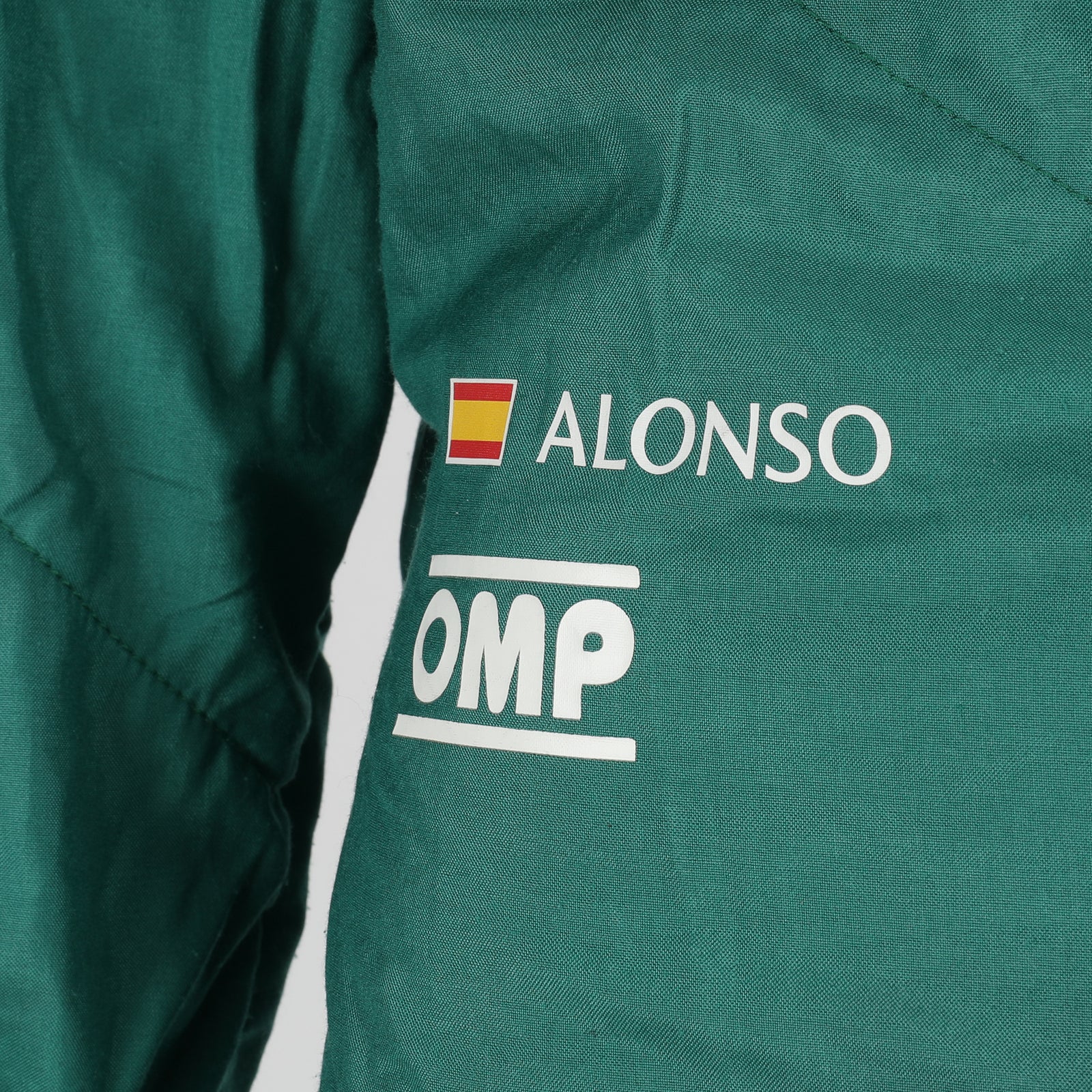 LOT 612 - Fernando Alonso Un-Signed 2024 Aston Martin Aramco Formula One Team Grand Prix Used Suit