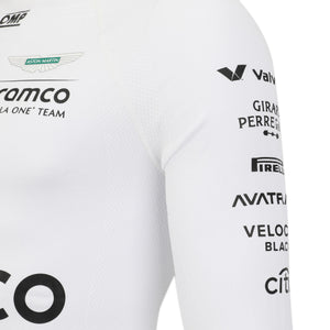 Fernando Alonso 2024 Aston Martin Aramco Formula One Team testing worn Nomex top collector item