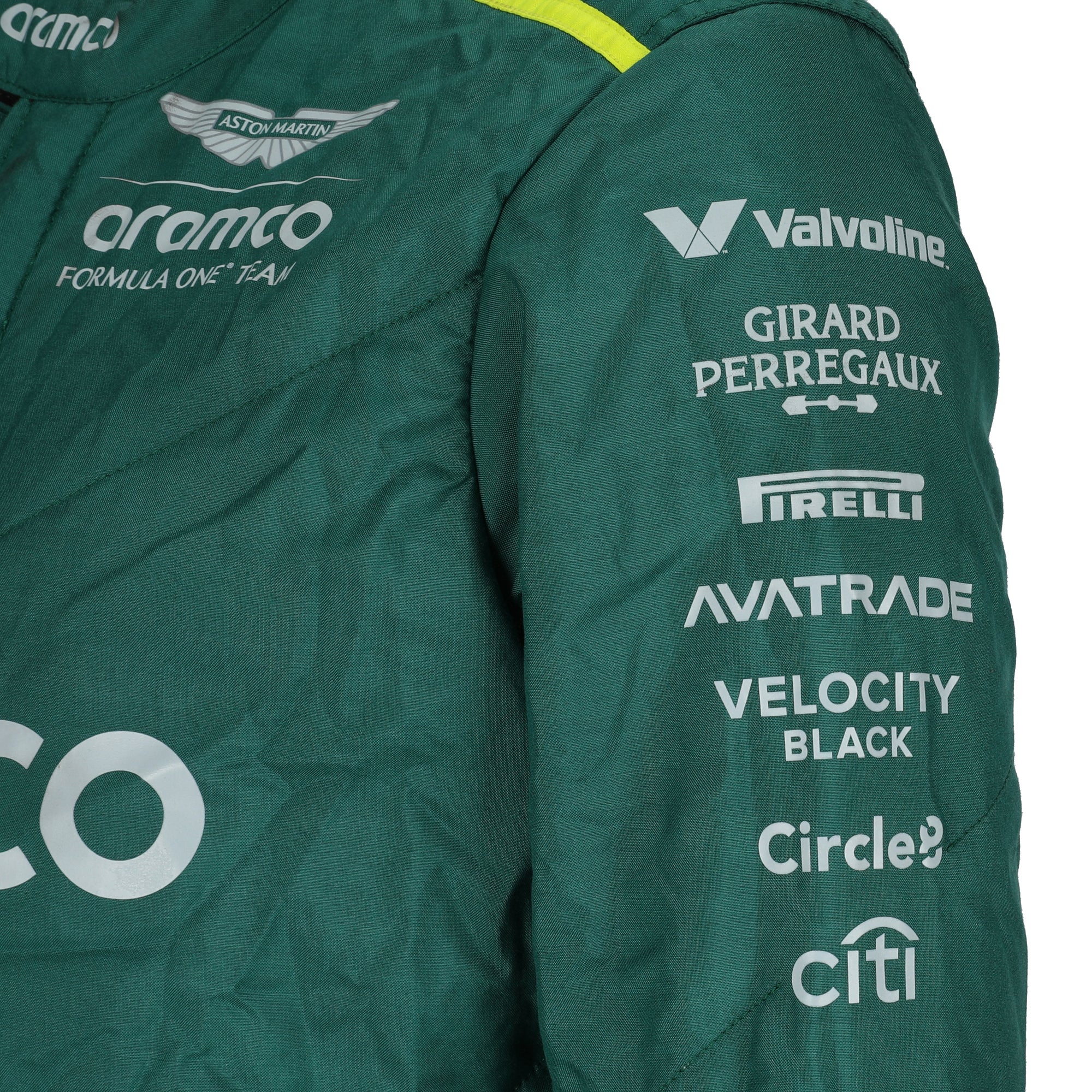 Fernando Alonso Un-Signed 2024 Aston Martin Aramco Formula One Team Grand Prix Used Suit - US GP