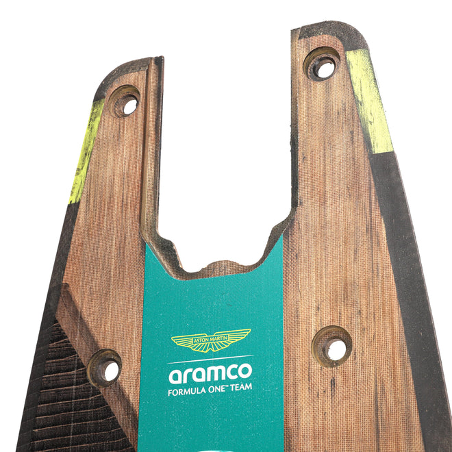 Authentic Fernando Alonso Skid Block Plank Wall Art