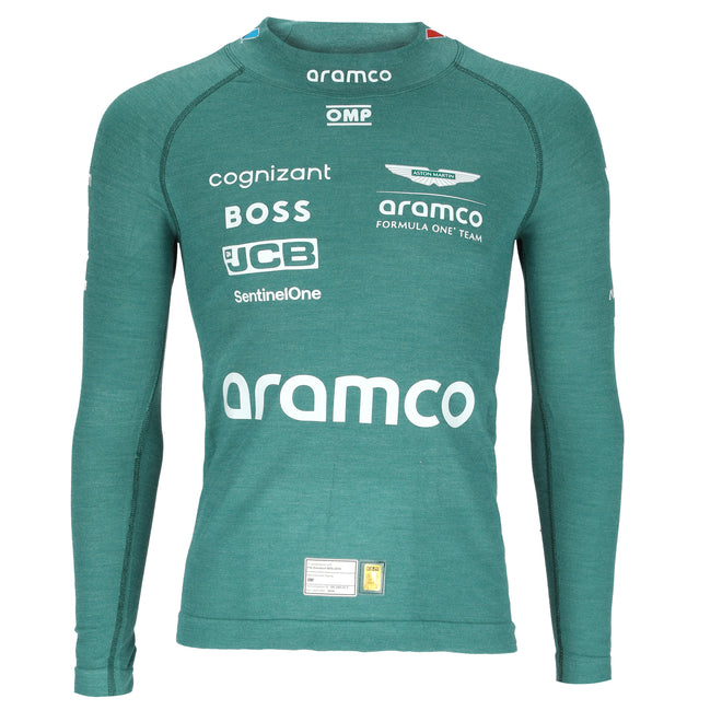 September Auction LOT 009 - Fernando Alonso Un-Signed Aston Martin Aramco F1 Team 2024 Grand Prix Used Nomex