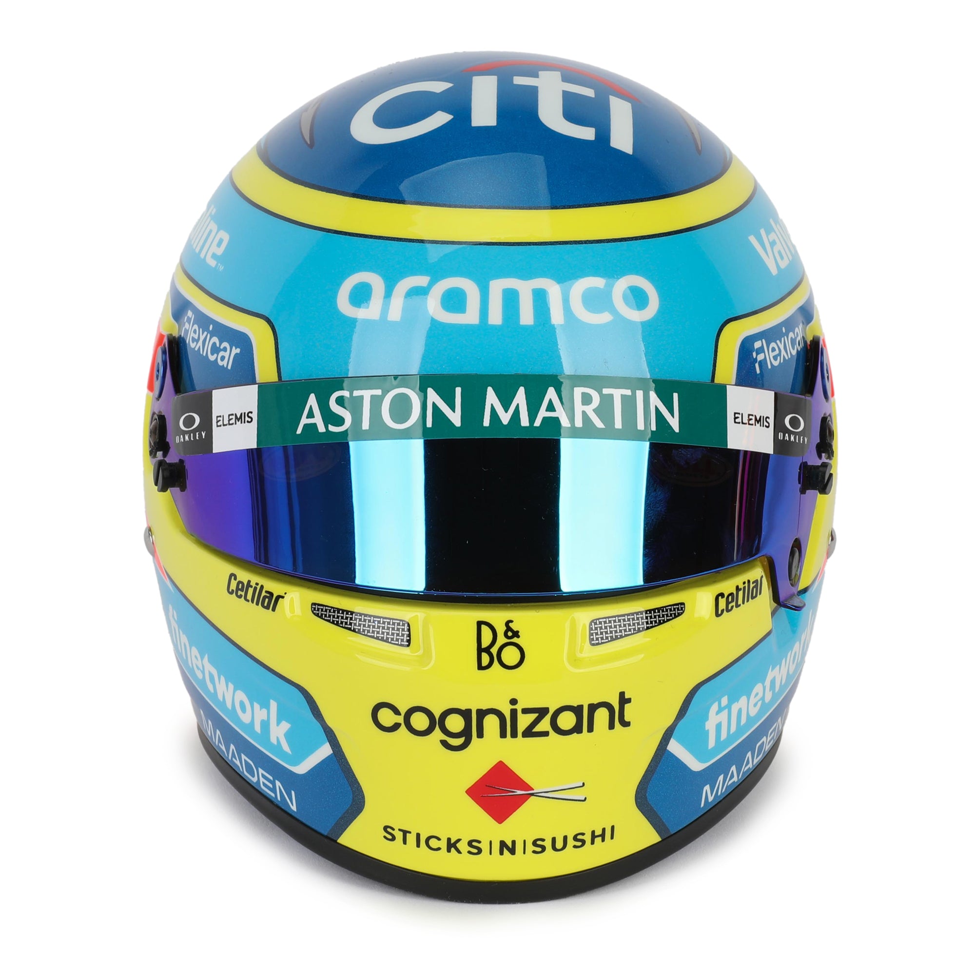 Fernando Alonso 2025 1:2 Scale Helmet – F1 Authentics