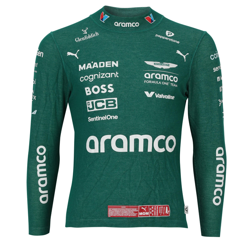 LOT 006 - Fernando Alonso 2025 Grand Prix Used Aston Martin Aramco Nomex