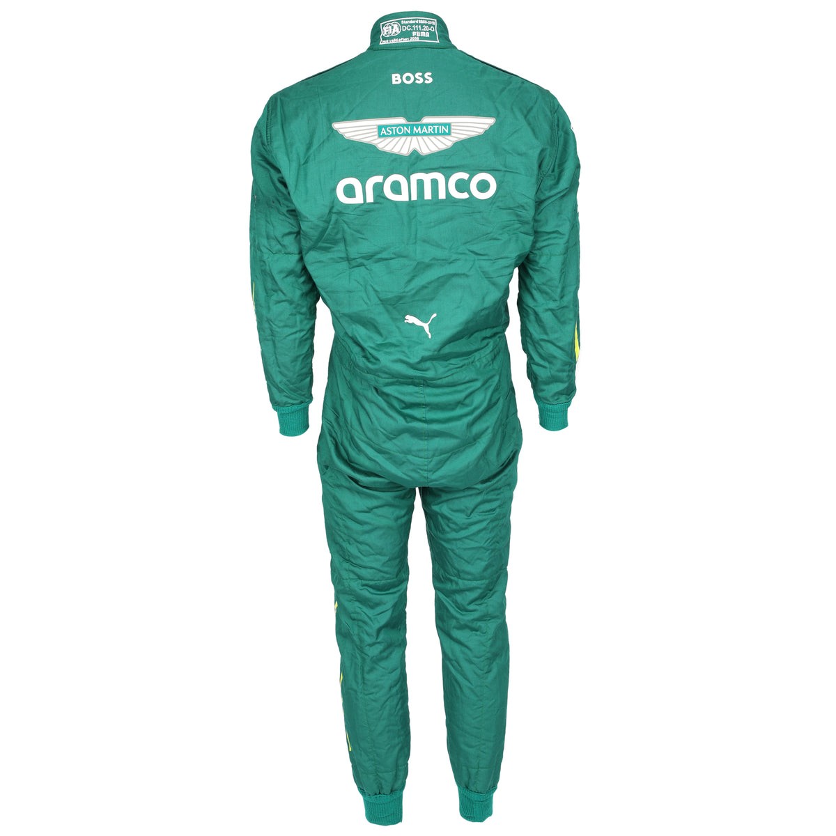 The Austin Auction LOT 002 - Fernando Alonso Un-Signed Aston Martin Aramco F1 Team 2025 Grand Prix Used Race Suit - Austrian GP