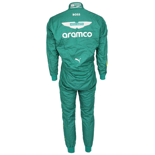 The Austin Auction LOT 002 - Fernando Alonso Un-Signed Aston Martin Aramco F1 Team 2025 Grand Prix Used Race Suit - Austrian GP