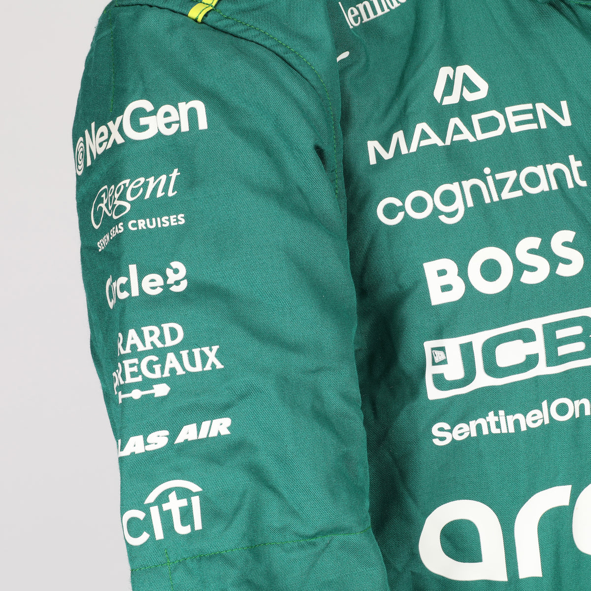 The Austin Auction LOT 002 - Fernando Alonso Un-Signed Aston Martin Aramco F1 Team 2025 Grand Prix Used Race Suit - Austrian GP