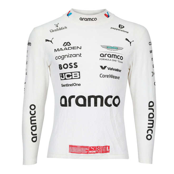 Auction LOT 047 - Fernando Alonso 2025 Aston Martin Aramco Formula One Team Nomex - Austrian GP