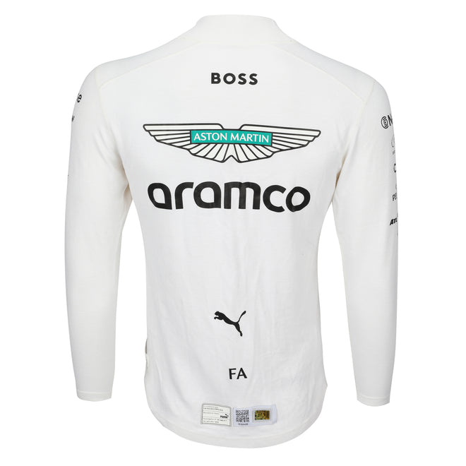 Auction LOT 049 - Fernando Alonso 2025 Aston Martin Aramco Formula One Team Nomex