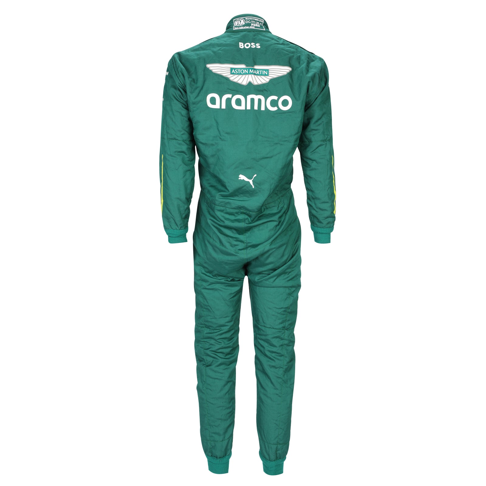 Season Launch LOT 173 - Fernando Alonso 2025 Aston Martin Aramco Race suit