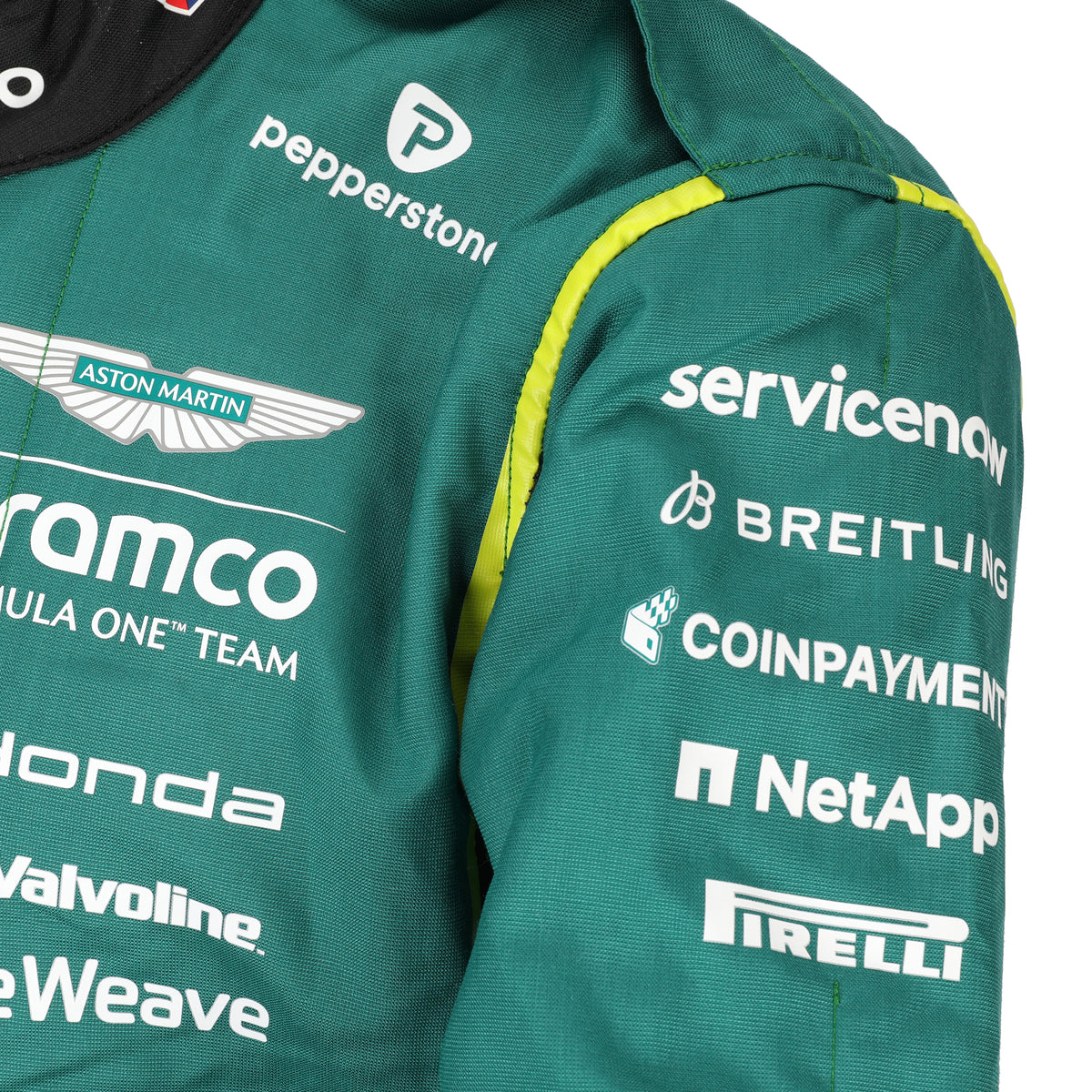 The Austin Auction LOT 080 - Fernando Alonso Un-Signed 2026 Grand Prix Used Suit - Chinese GP