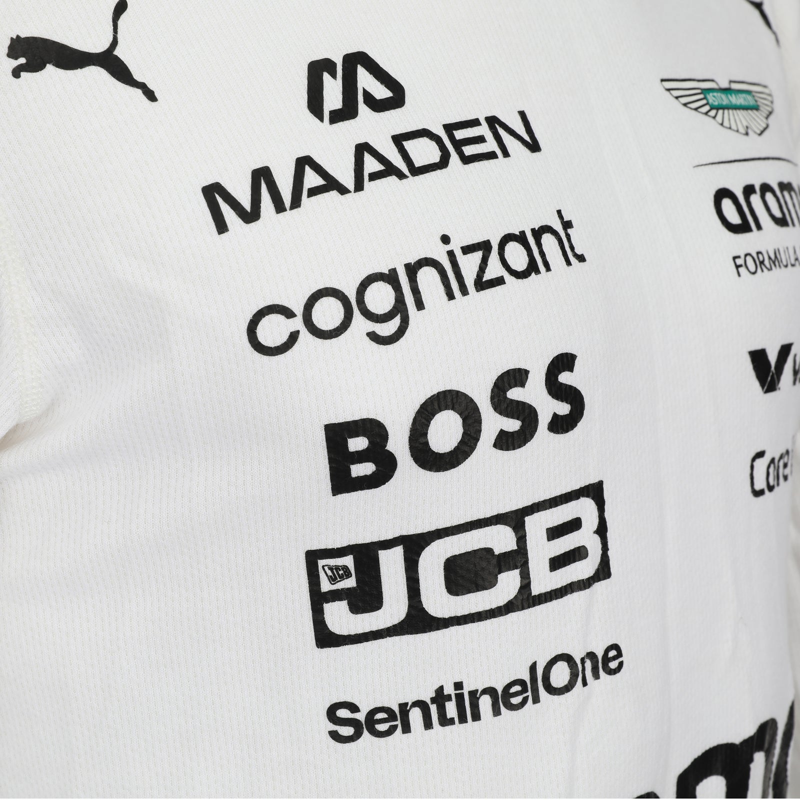 Auction LOT 036 - Fernando Alonso 2025 Aston Martin Aramco F1 ® Team White Nomex
