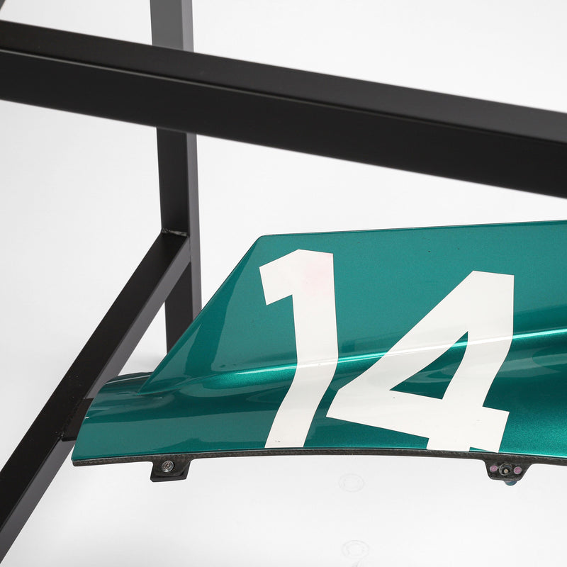 LOT 041 - Fernando Alonso 2023 Aston Martin Aramco F1 Team Engine Cover Table
