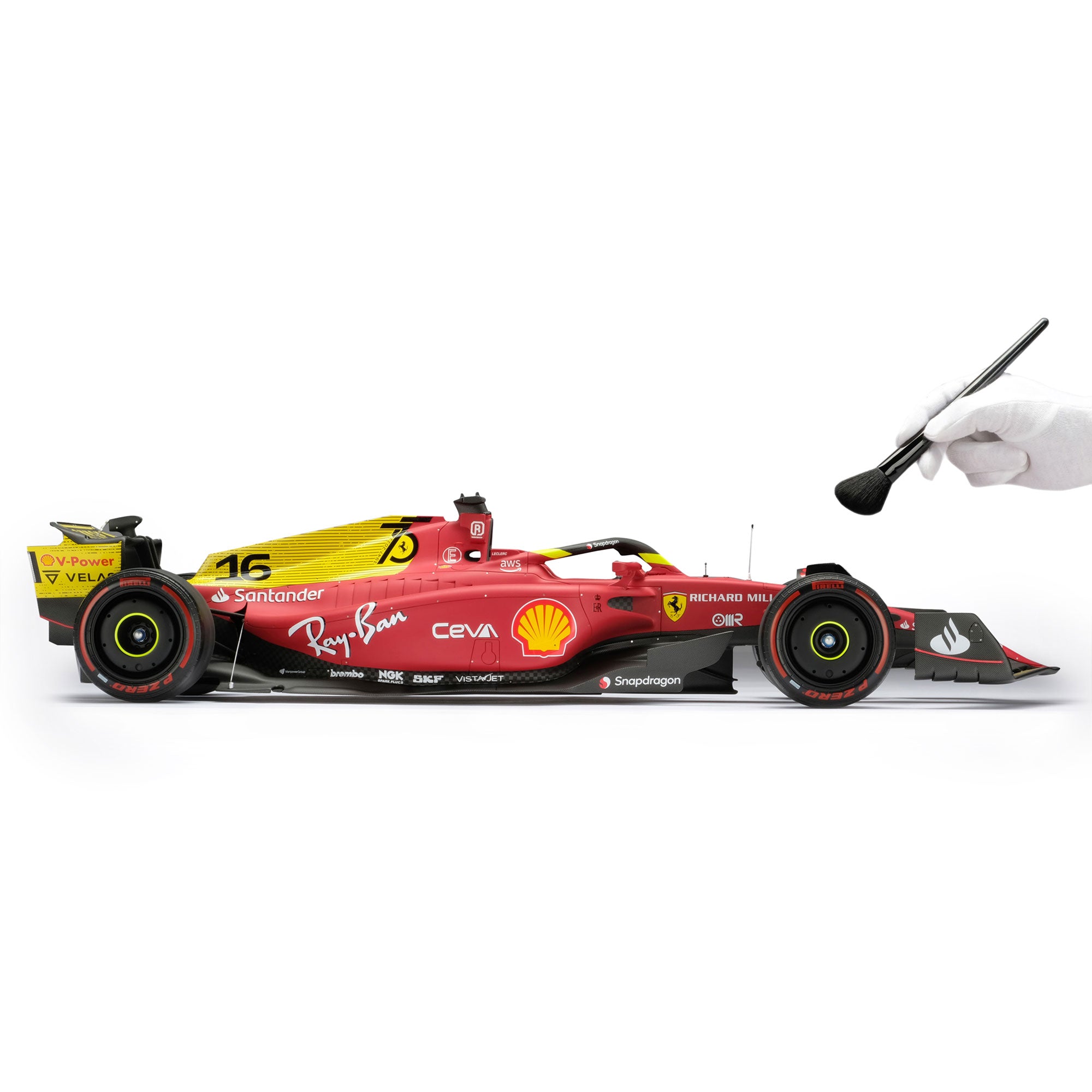 Charles Leclerc 2022 Ferrari F1-75 1:8 Scale Model – Italian GP