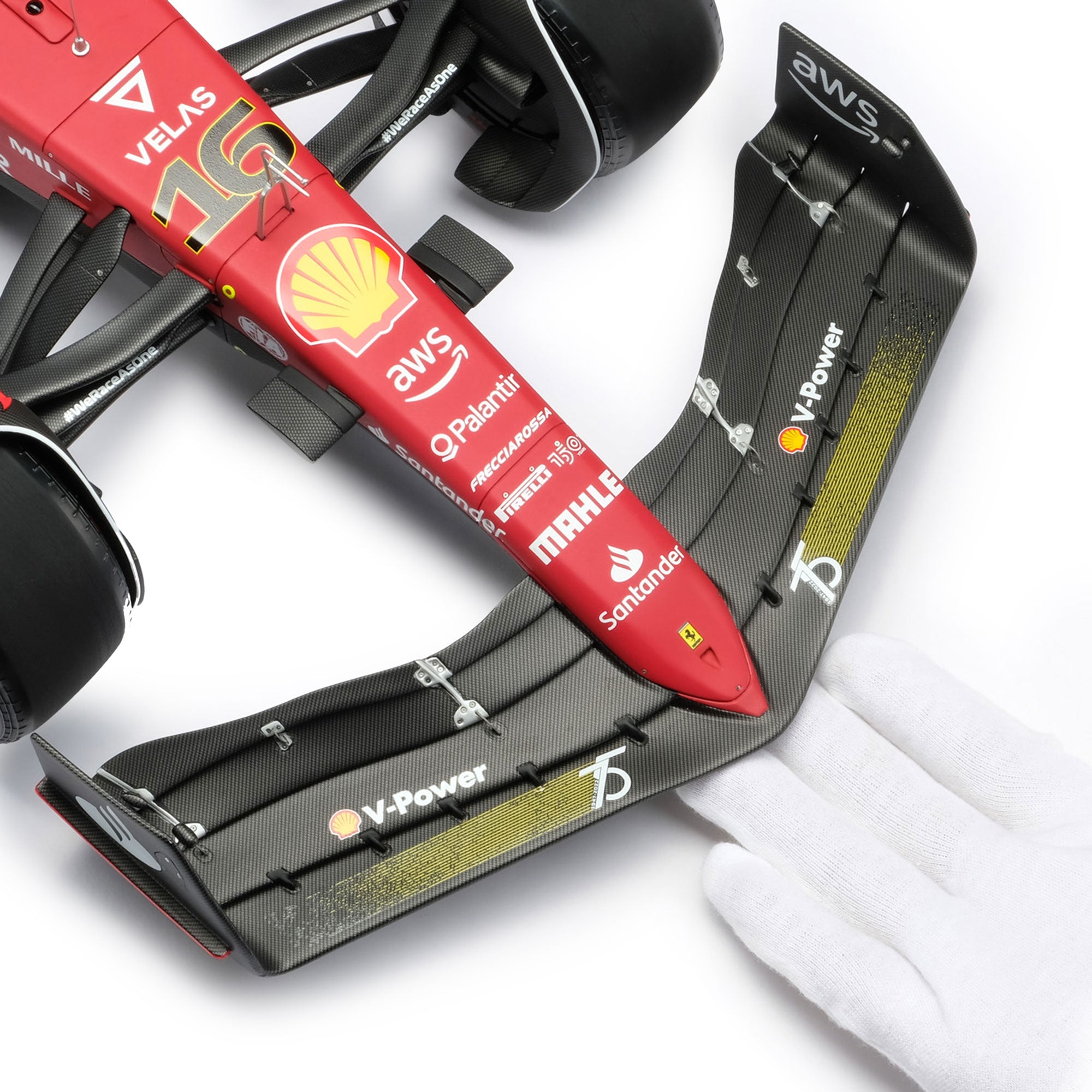 Charles Leclerc 2022 Ferrari F1-75 1:8 Scale Model – Italian GP