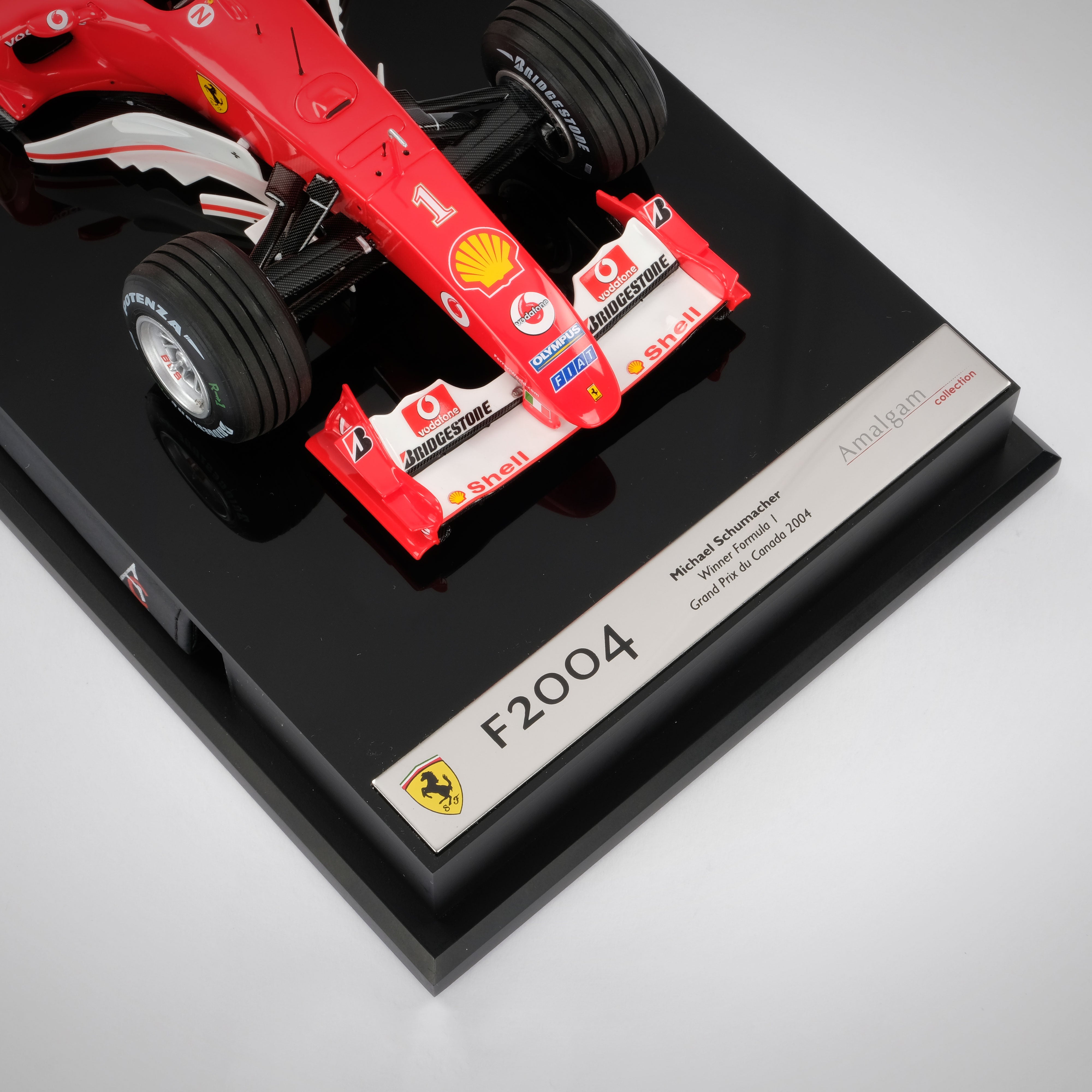 Michael Schumacher 2004 Scuderia Ferrari F2004 1:18 Scale Model – Canadian GP