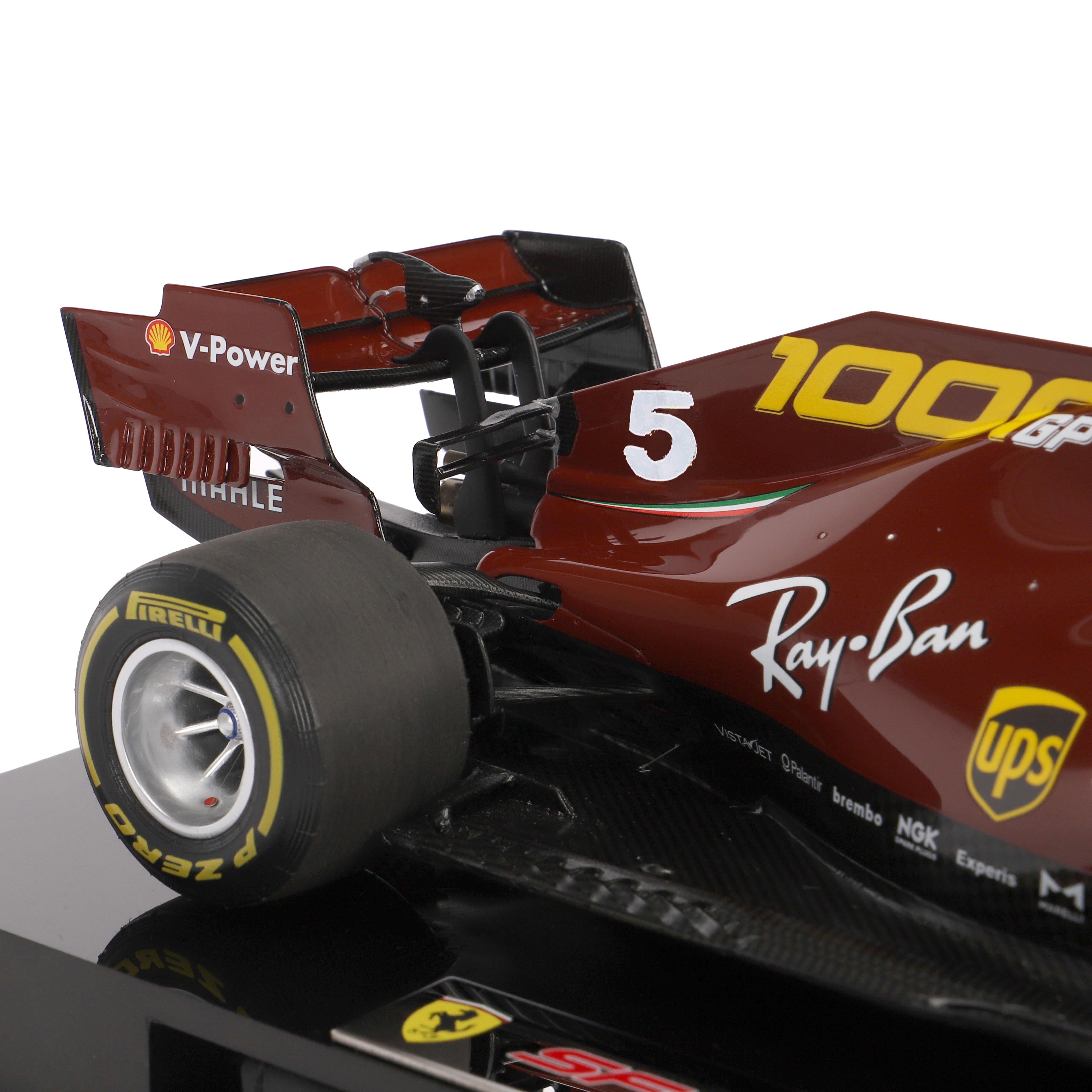 Sebastian Vettel 2020 Scuderia Ferrari SF1000 1:18 Scale Model - Ferrari  1000th GP