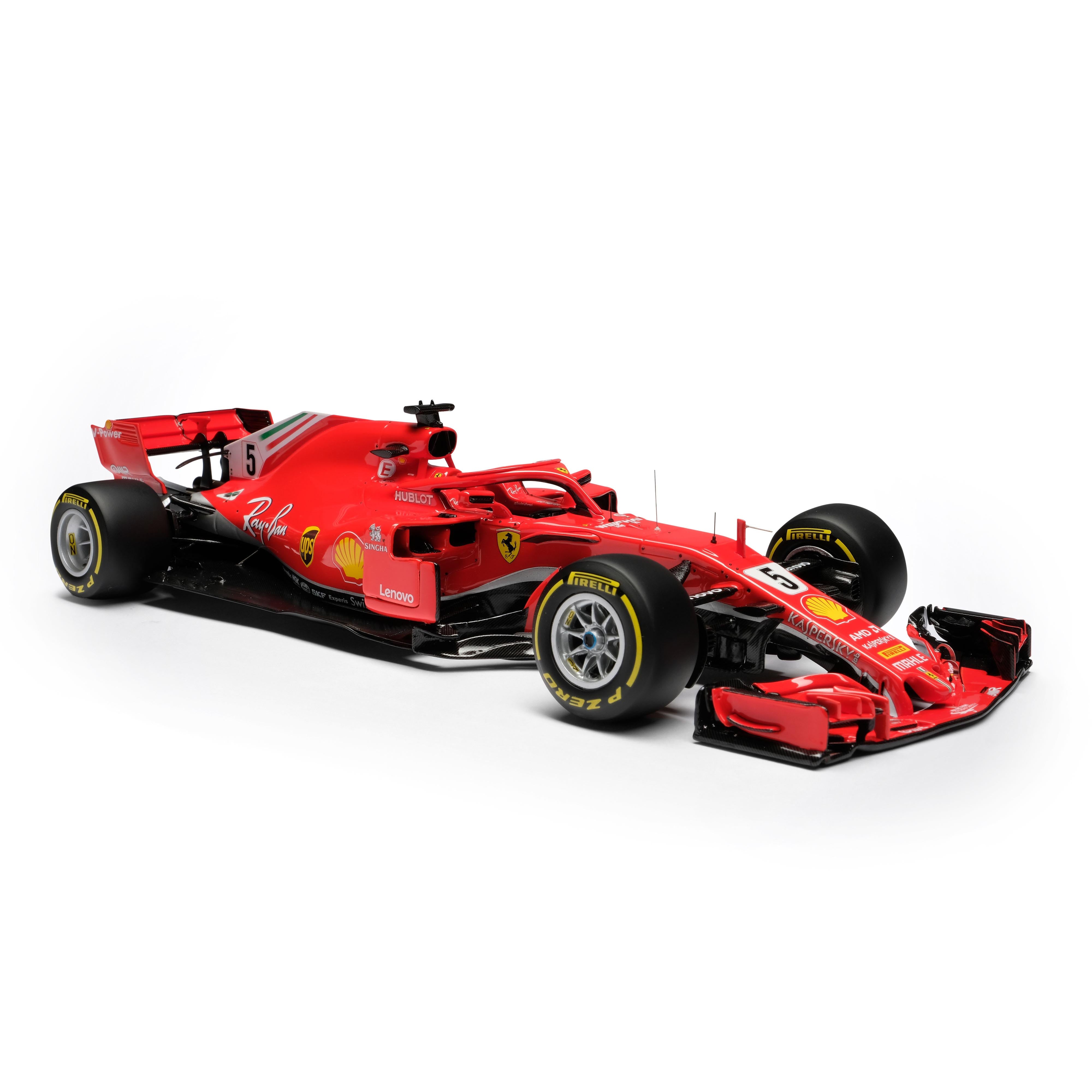 Sebastian Vettel 2018 Scuderia Ferrari SF71H 1 18 Scale Model F1 Car