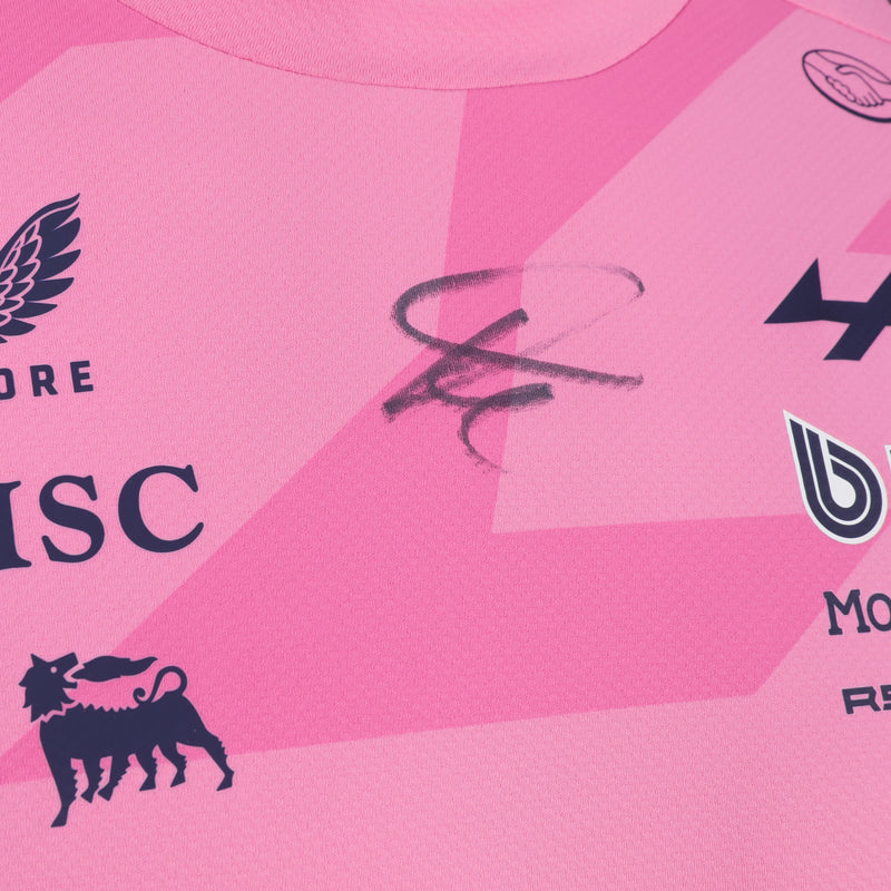 Franco Colapinto Signed 2025 BWT Alpine Formula One Team Official Driver T-Shirt