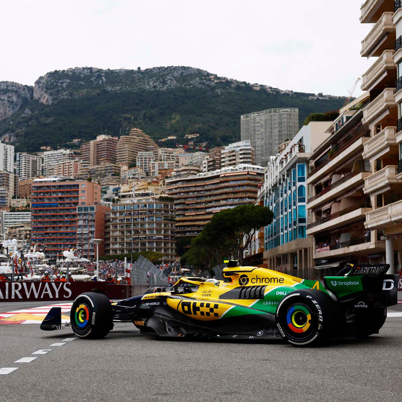 Limited Edition Lando Norris 2024 McLaren MCL38 1:8 Scale Model – Monaco GP