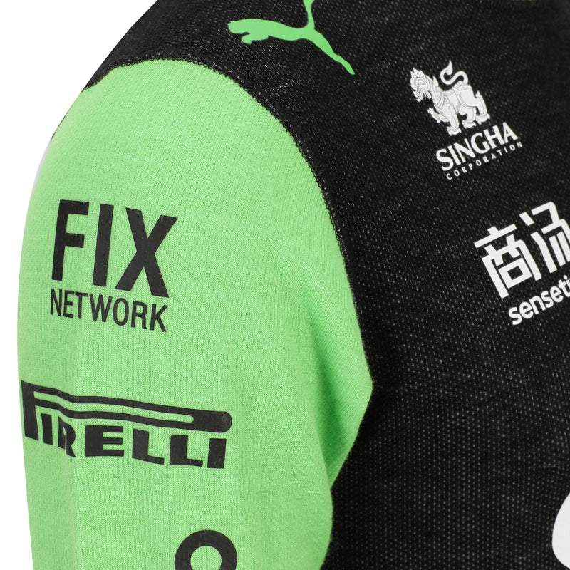 Gabriel Bortoleto Stake Sauber 2025 Signed Nomex - Green and Black