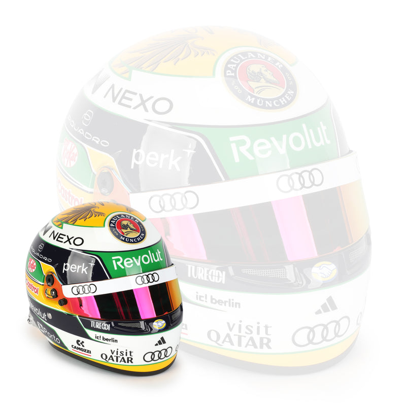 Gabriel Bortoleto Signed 2026 Audi F1 Team 1:2 Scale Helmet