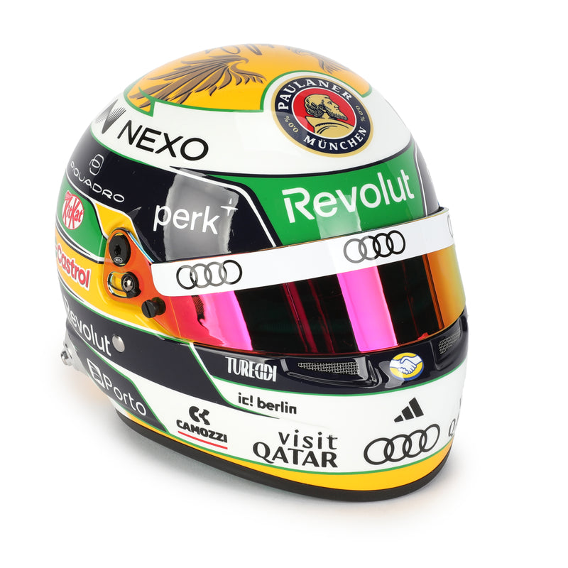 Gabriel Bortoleto Signed 2026 Audi F1 Team 1:2 Scale Helmet