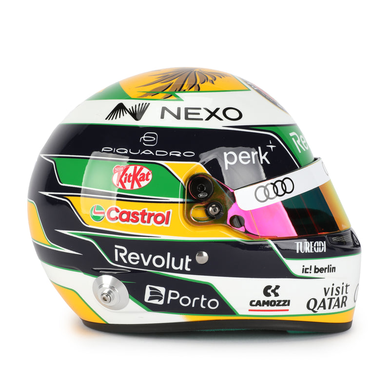 Gabriel Bortoleto Signed 2026 Audi F1 Team 1:2 Scale Helmet