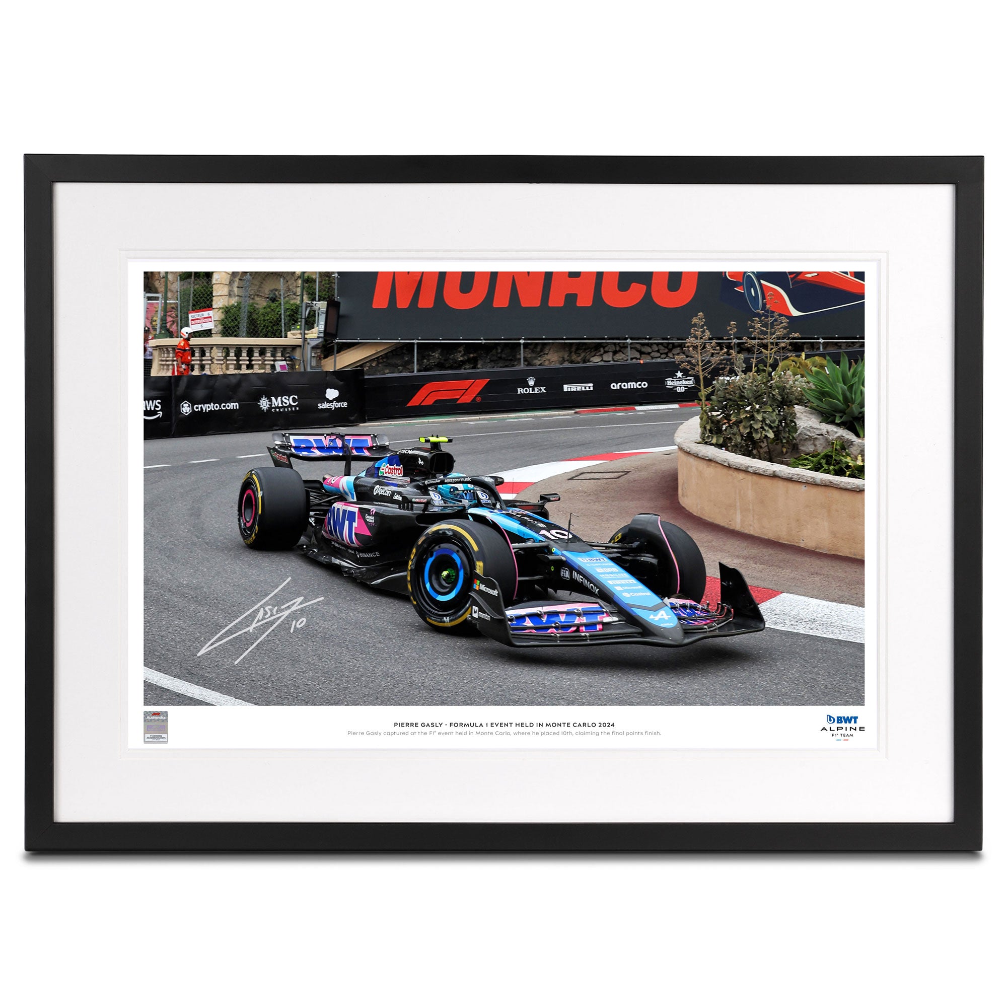 Official F1® Signed Memorabilia | Formula 1® Memorabilia Signed | F1  Authentics