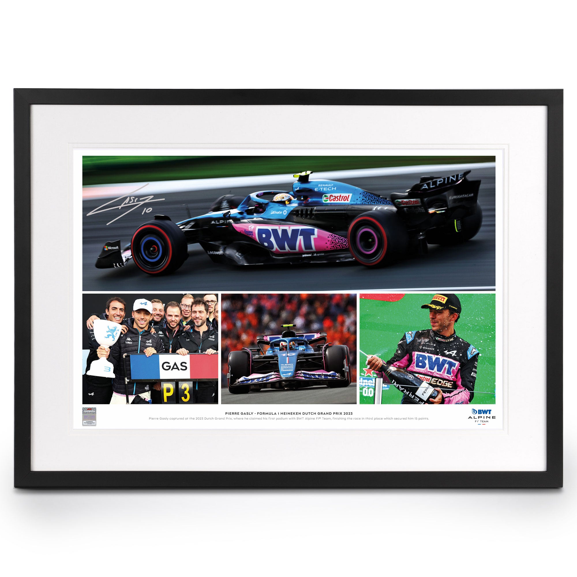 Official F1® Signed Memorabilia | Formula 1® Memorabilia Signed 