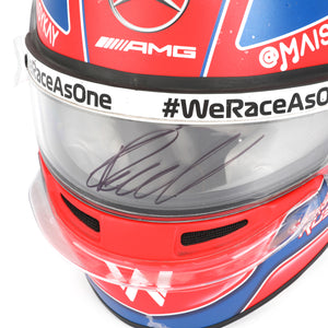 LOT 012 – George Russell 2021 Signed Grand Prix Used Helmet