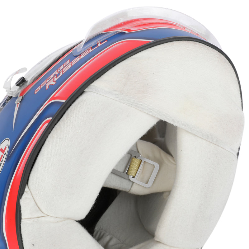 LOT 012 – George Russell 2021 Signed Grand Prix Used Helmet